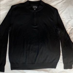 Club Monaco 1/4 Zip Merino Wool Sweater